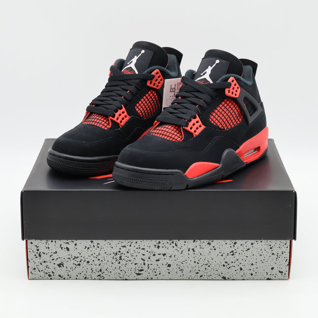 CT8527-016 Nike Jordan 4 Red Thunder Crimson Black