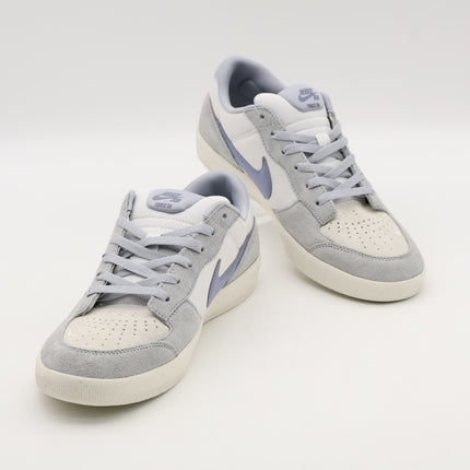 IH0636-141 Nike SB Force 58 Skateboarding Shoes White Sail Wolf Grey (Men's)