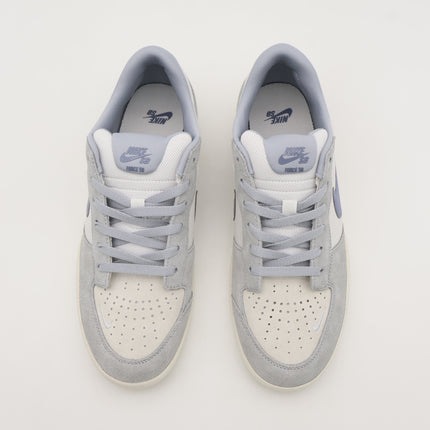 IH0636-141 Nike SB Force 58 Skateboarding Shoes White Sail Wolf Grey (Men's)