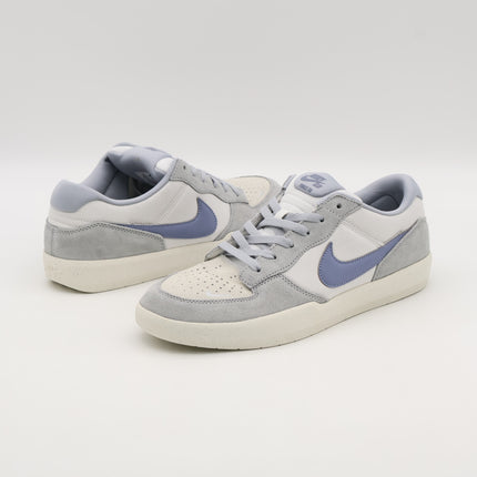 IH0636-141 Nike SB Force 58 Skateboarding Shoes White Sail Wolf Grey (Men's)