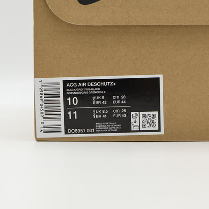 DO8951-001 Nike ACG Air Deschutz  Black Grey Fog (Men's)