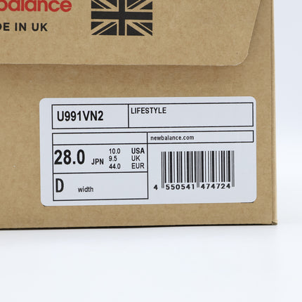 U991VN2 New Balance 991V2 Vintage Sport (Men's)