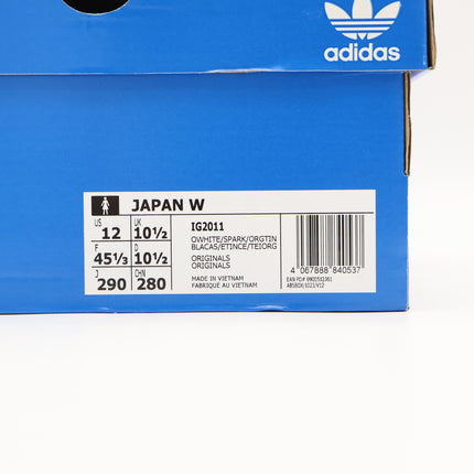 IG2011 adidas Originals Japan Off White Yellow (Women's)
