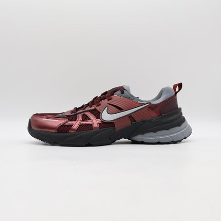 Nike V2K Run Burgundy Crush Dark Team Red Cool Grey Metallic Silver (Men's)