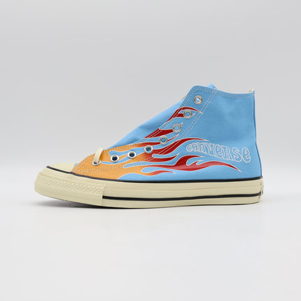 31314050 Hot Wheels Converse All Star Aged FL Hi Sky Blue (Men's)