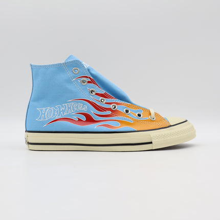 31314050 Hot Wheels Converse All Star Aged FL Hi Sky Blue (Men's)