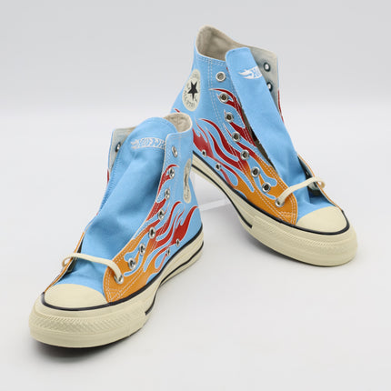 31314050 Hot Wheels Converse All Star Aged FL Hi Sky Blue (Men's)