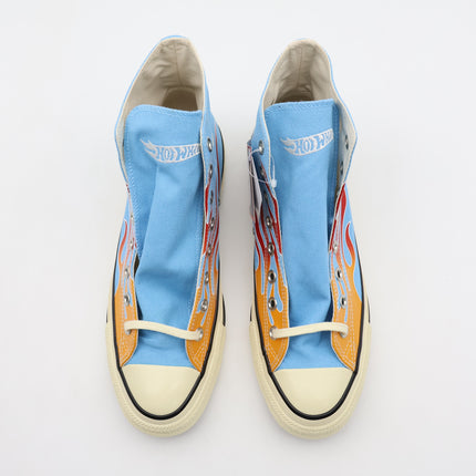 31314050 Hot Wheels Converse All Star Aged FL Hi Sky Blue (Men's)