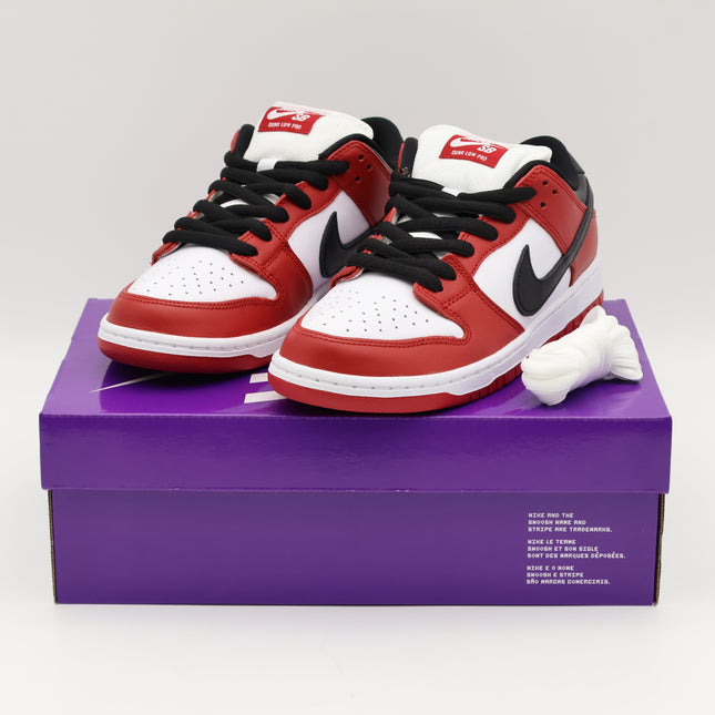 BQ6817-600 Nike SB Dunk Low Pro J-Pack Chicago Varsity Red and White (Men's)