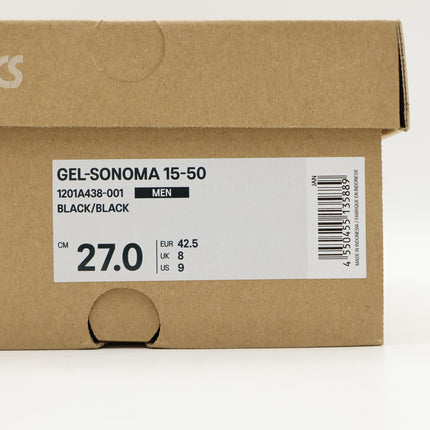 1201A438-001 Asics Gel-Sonoma 15-50 Black (Men's)