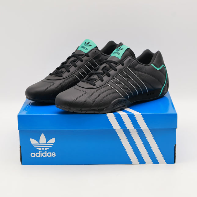 JR4543 Mercedes AMG PETRONAS F1 Team adidas Adiracer Lo Core Black Semi (Men's)