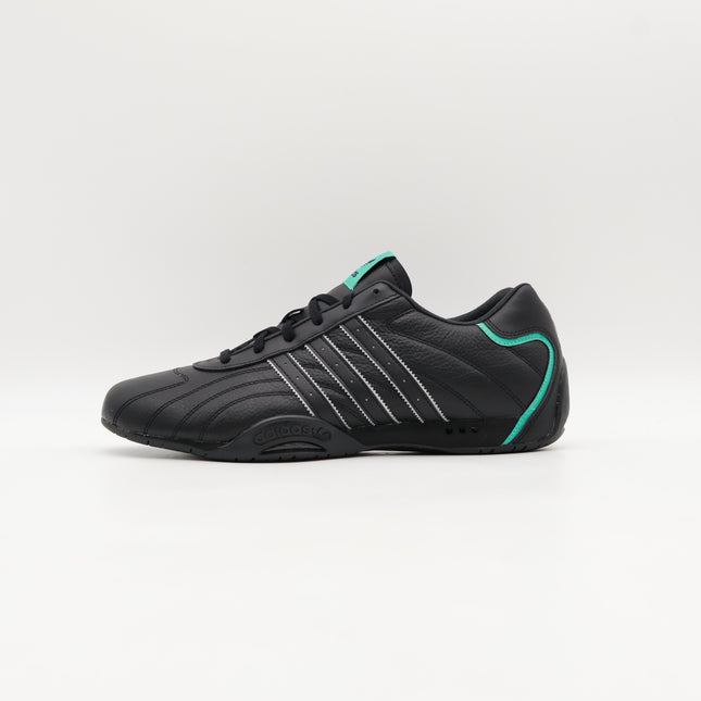 JR4543 Mercedes AMG PETRONAS F1 Team adidas Adiracer Lo Core Black Semi (Men's)