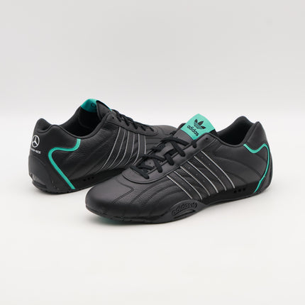 JR4543 Mercedes AMG PETRONAS F1 Team adidas Adiracer Lo Core Black Semi (Men's)