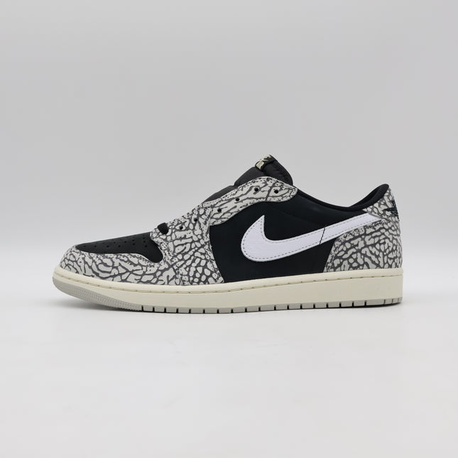 CZ0790-001 Nike Air Jordan 1 Retro Low OG Black Cement Muslin Tech Grey (Men's)
