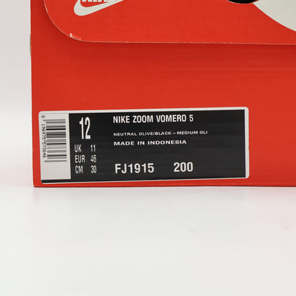 FJ1915-200 Nike Zoom Vomero 5 Neutral Olive Medium Light Bone Black (Men's)