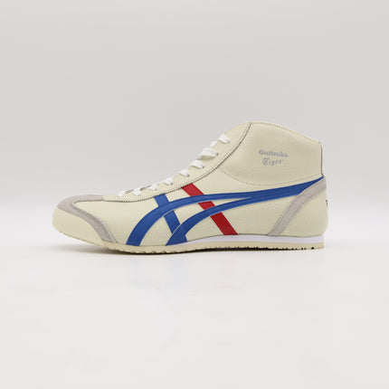 1183B577-102 Onitsuka Tiger Mexico Mid Runner White Blue (Men's)