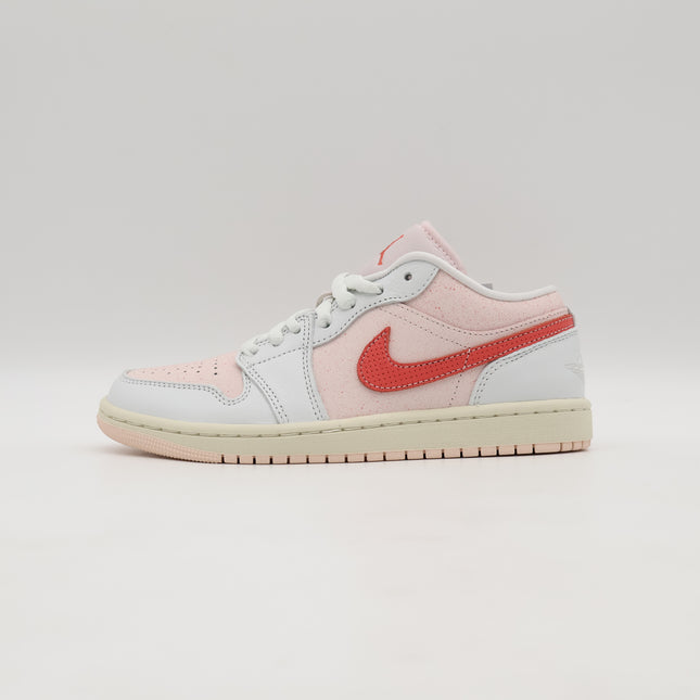 IB8156-133 Nike Air Jordan 1 Low SE Strawberry Milkshake (Women's)