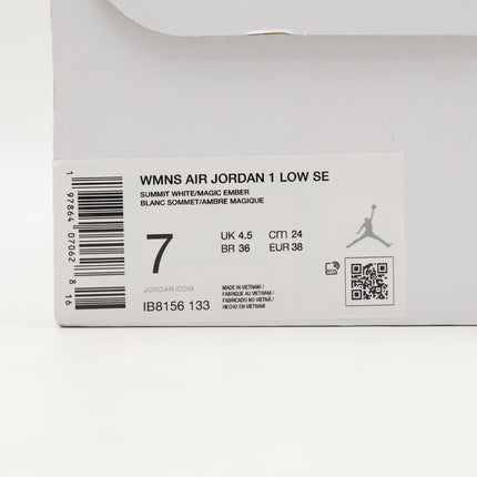 IB8156-133 Nike Air Jordan 1 Low SE Strawberry Milkshake (Women's)