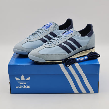 JP7663 adidas Originals SL72 OG Wonder Blue Night Indigo Cream White (Women's)