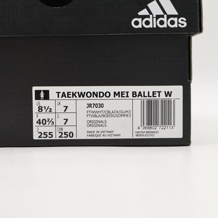 JR7030 adidas Originals Taekwondo Mei Cloud White Core Black Gum (Women's)