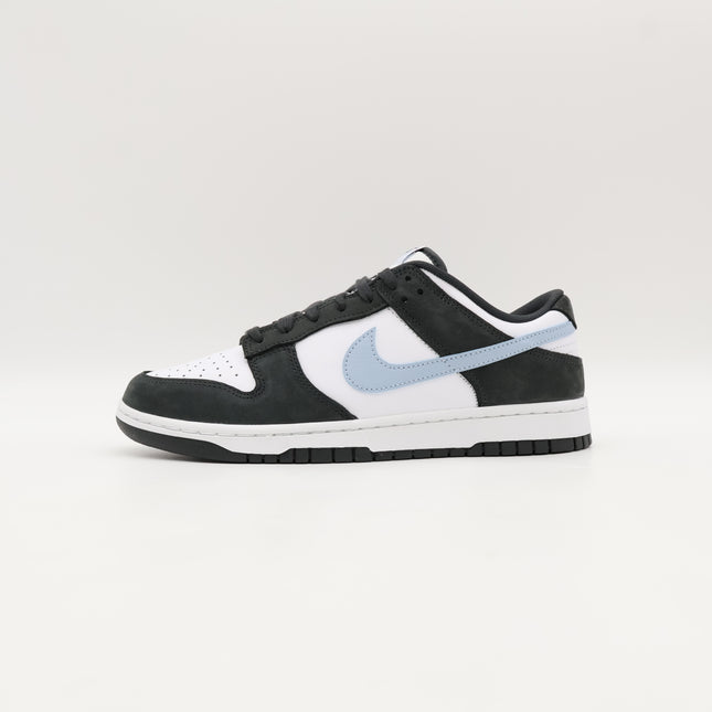 IB3079-100 Nike Dunk Low White Anthracite Light Armory Blue (Men's)