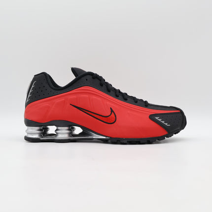 HQ1988-600 Nike Shox R4 University Red Black Metallic Silver (Men's)