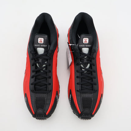 HQ1988-600 Nike Shox R4 University Red Black Metallic Silver (Men's)