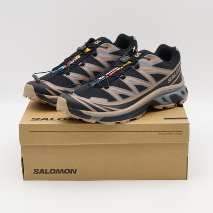 L47582400 Salomon XT-6 Black Portabella Pewter (Men's)
