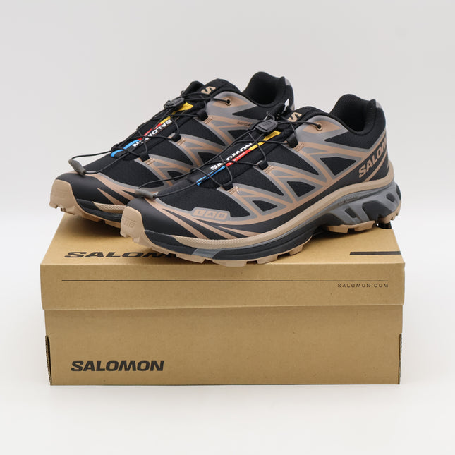 L47582400 Salomon XT-6 Black Portabella Pewter (Men's)