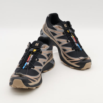 L47582400 Salomon XT-6 Black Portabella Pewter (Men's)