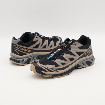 L47582400 Salomon XT-6 Black Portabella Pewter (Men's)