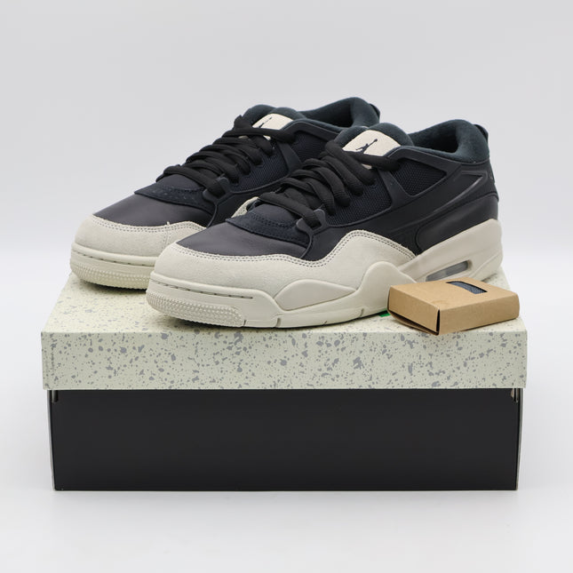 FQ7939-001 Nike Air Jordan 4 RM Black Dark Grey Light Bone (Men's)