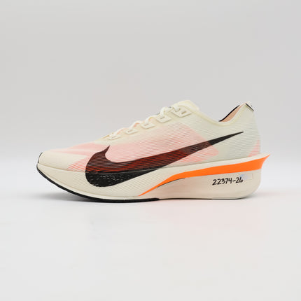 HF6413-100 Nike Vaporfly 4 Proto Sail Total Orange White Black (Men's)