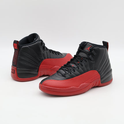 CT8013-002 Nike Air Jordan 12 Retro Flu Game Black and Varsity Red (2025)