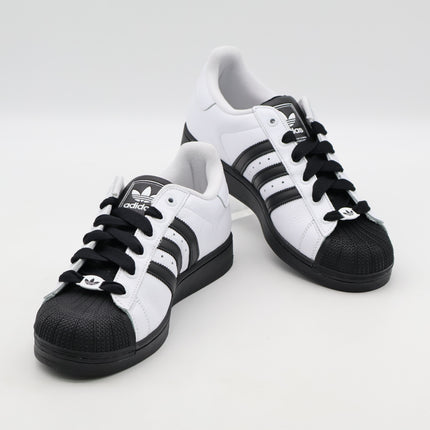 JI0124 adidas Originals Superstar 2 Footwear White Core Black Footwear (Men's)