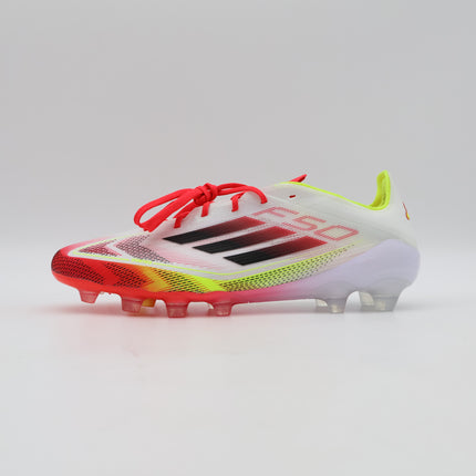 IE1282 adidas F50 Elite HG Cloud White Core Black Solar Yellow (Men's)