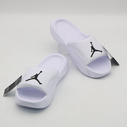 HF3263-100 Nike Jordan Franchise Slide White Black (Men's)