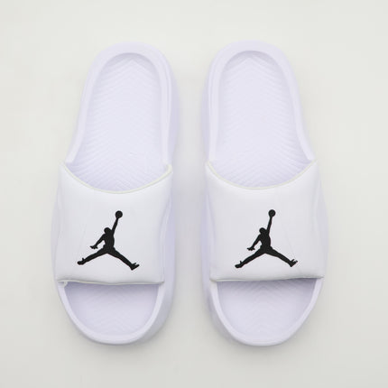 HF3263-100 Nike Jordan Franchise Slide White Black (Men's)