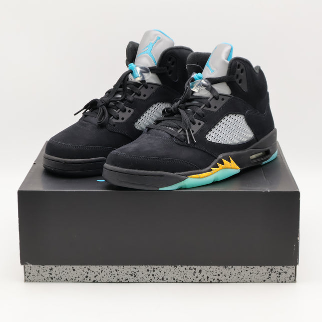 DD0587-047 Nike Air Jordan 5 Aqua Black Aquatone Taxi