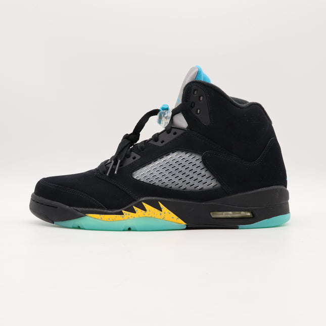 DD0587-047 Nike Air Jordan 5 Aqua Black Aquatone Taxi