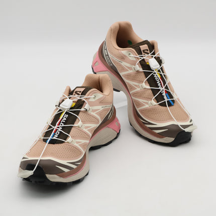 L47737300 Salomon XT-6 Mahogany Rose Earth Brown Flamingo Pink (Women's)