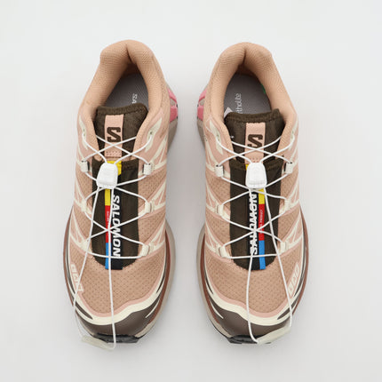 L47737300 Salomon XT-6 Mahogany Rose Earth Brown Flamingo Pink (Women's)