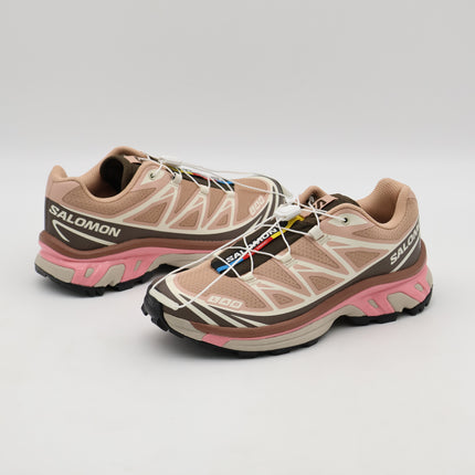 L47737300 Salomon XT-6 Mahogany Rose Earth Brown Flamingo Pink (Women's)