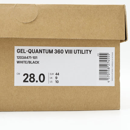 1203A471-101 Asics Gel-Quantum 360 8 Utility White Black (Men's)