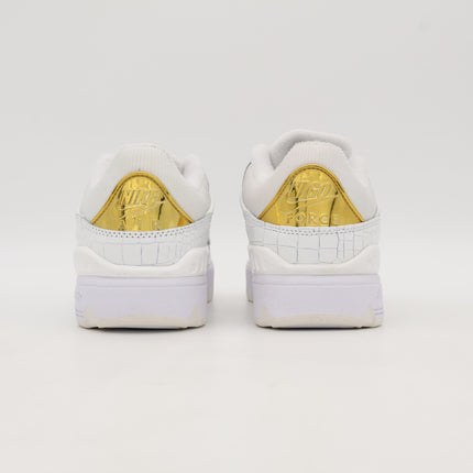 HF7630-100 NIGO Nike Air Force 3 Low White Metallic Gold Heel Logo NIGO (Men's)