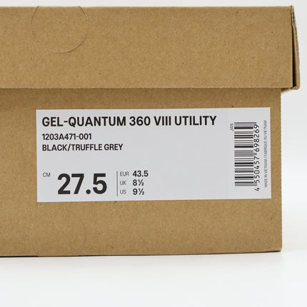 1203A471-001 Asics Gel-Quantum 360 8 Utility Black Truffle Grey (Men's)