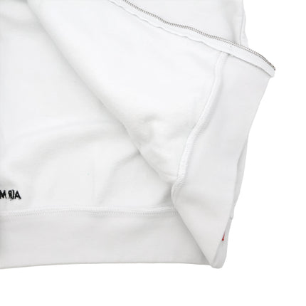 Supreme Nike Zip Up Hooded Sweatshirt White