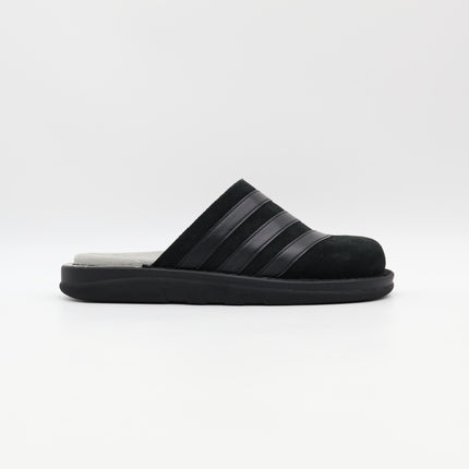 JH5498 adidas Originals Adiclog Slides Core Black Grey Two Core Black (Men's)