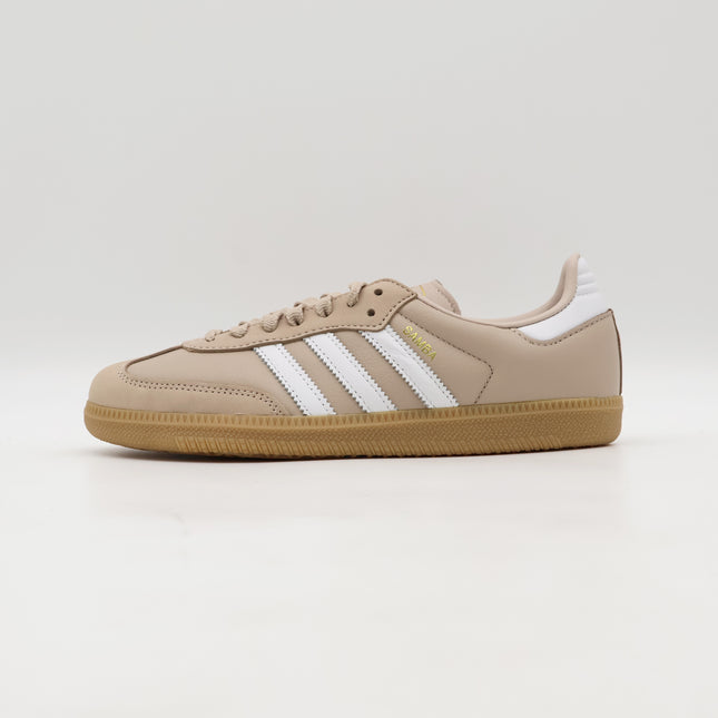 IE6523 adidas Originals Samba OG Wonder Taupe Footwear White Gold (Women's)