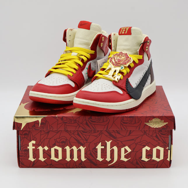 FJ0604-601 Teyana Taylor Nike Air Jordan 1 High Zoom CMFT 2 Gym Red (Women's)